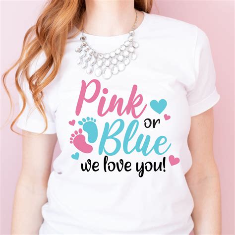 Gender Reveal T-Shirt For Men, Pink or Blue Mommy Love You Women V Neck Shirt, Gender Reveal Shirt for Kids, Unisex Pink or Blue Shirt (9.9k) Sale Price $12.72 $ 12.72 $ 18.99 Original Price $18.99 (33% off) Add to Favorites Disney ...
